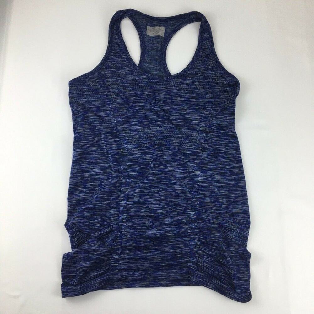 Athleta Fastest Track Tank Top Blue Racerback Small
